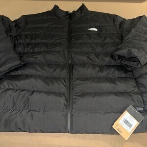 The North Face Big & Tall Men's Aconcagua 3 Jacket Black 5X Winter Puffer